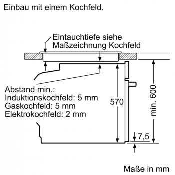 Bosch HBA 517 GS 2 (HBA537BS0+HEZ538000) Einbaubackofen